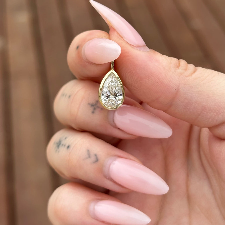 Diamond Pendant Necklace Charm