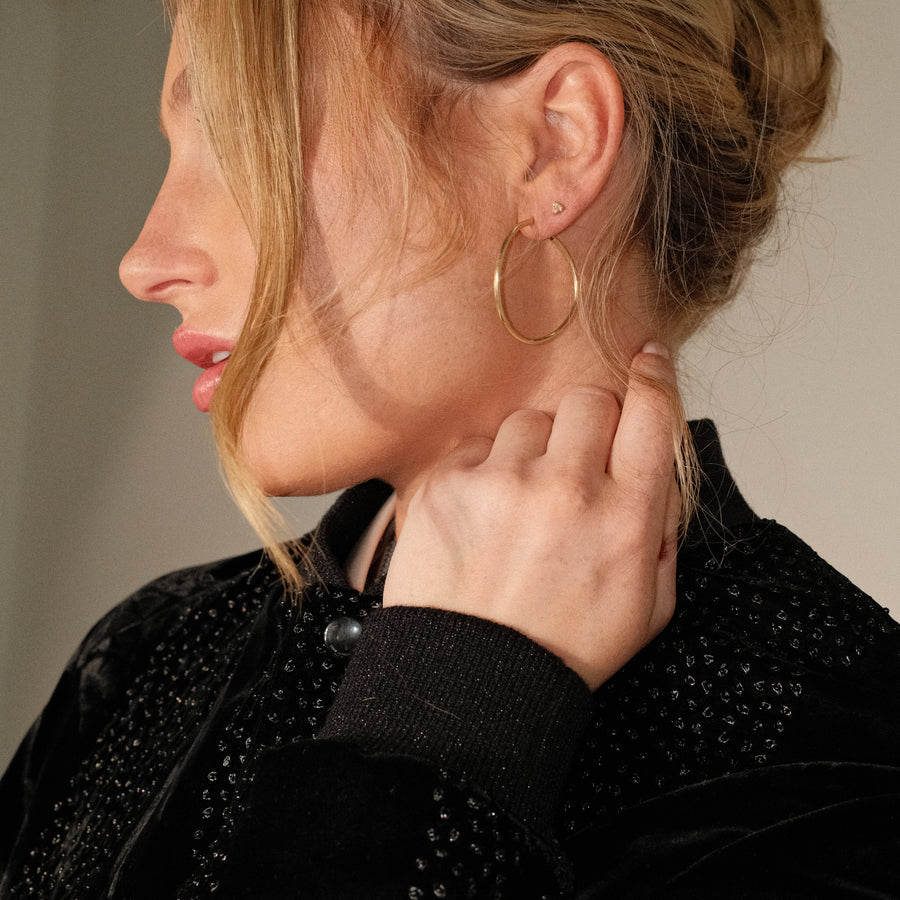 Tri Stud Earrings