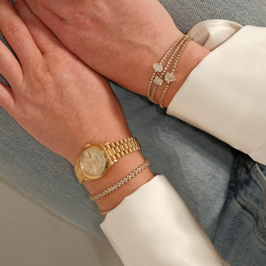 Princess Diana Diamond Tennis Bracelet