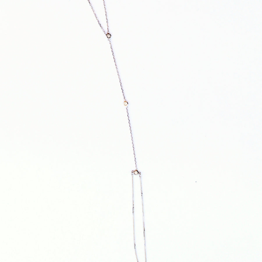 Everyday Three-Diamond Hand Chain