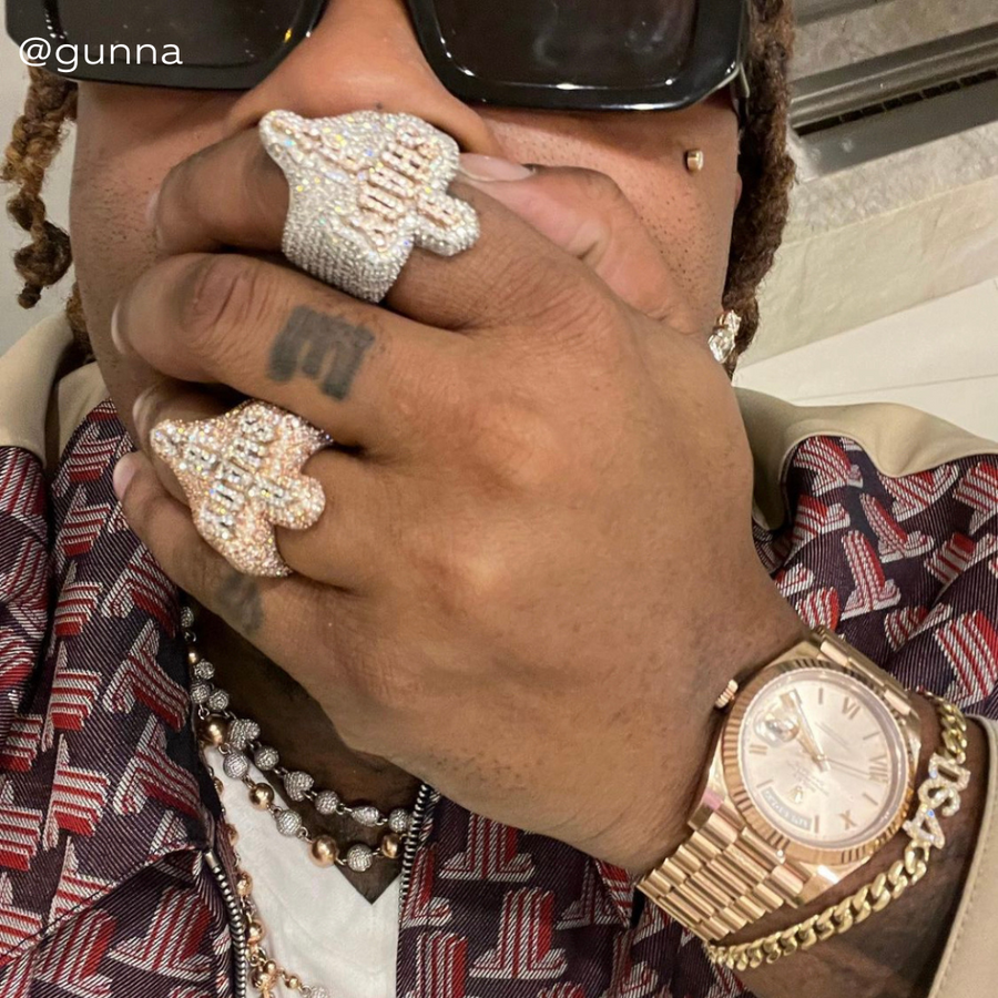 Custom diamond tennis bracelet on sale