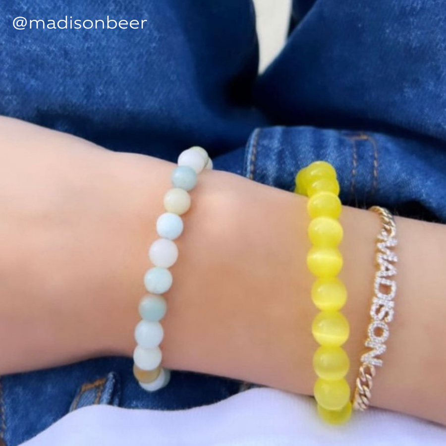 Custom Diamond Nameplate Bracelet